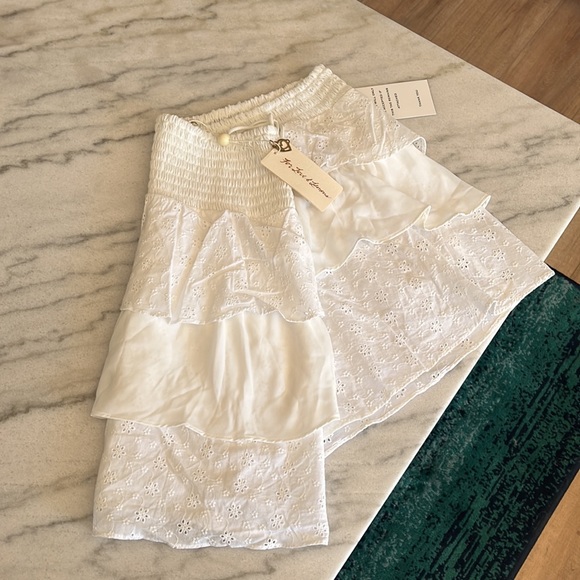 For Love & Lemons White Skirt - Picture 2 of 3